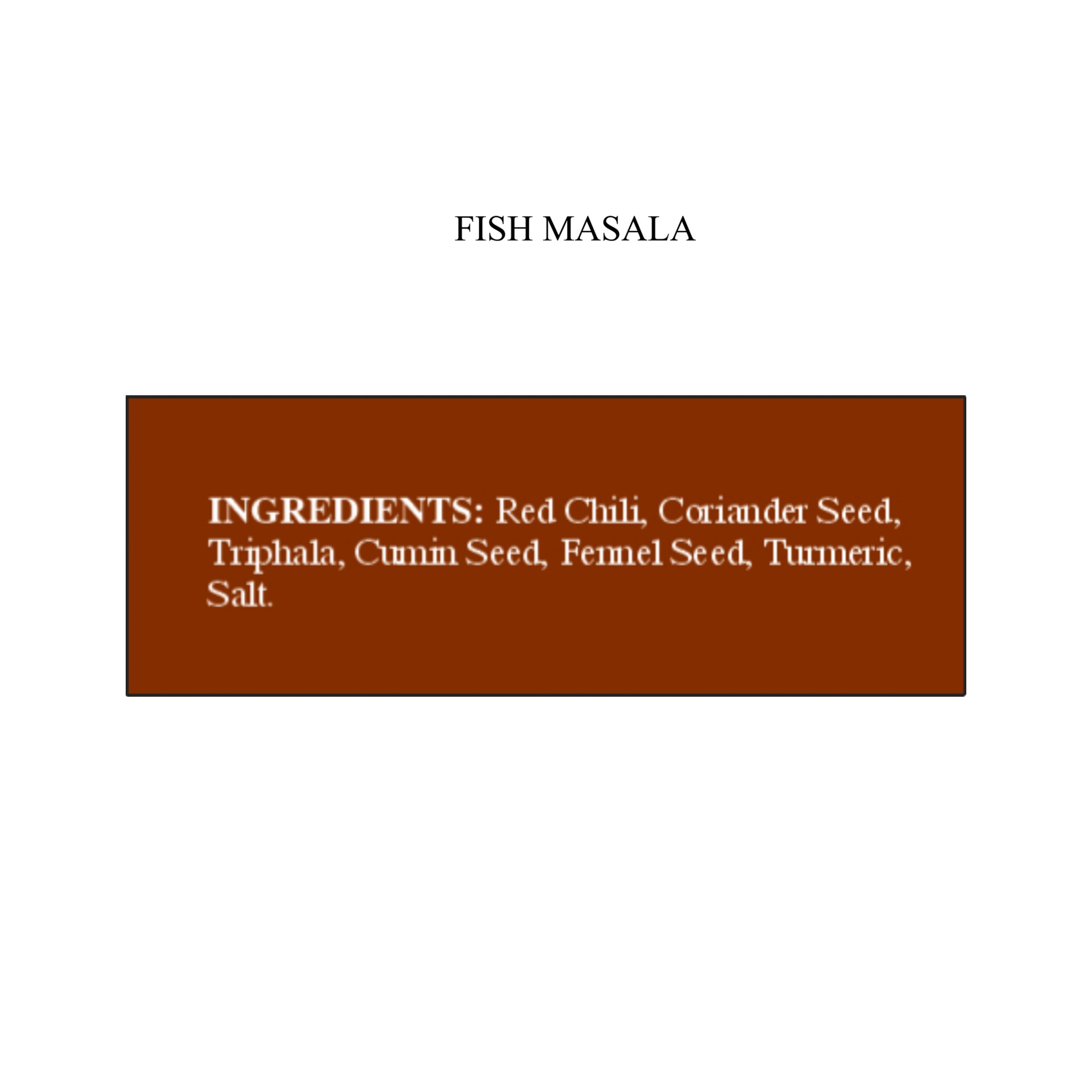 Sau Fish Curry Masala (फिश करी मसाला )